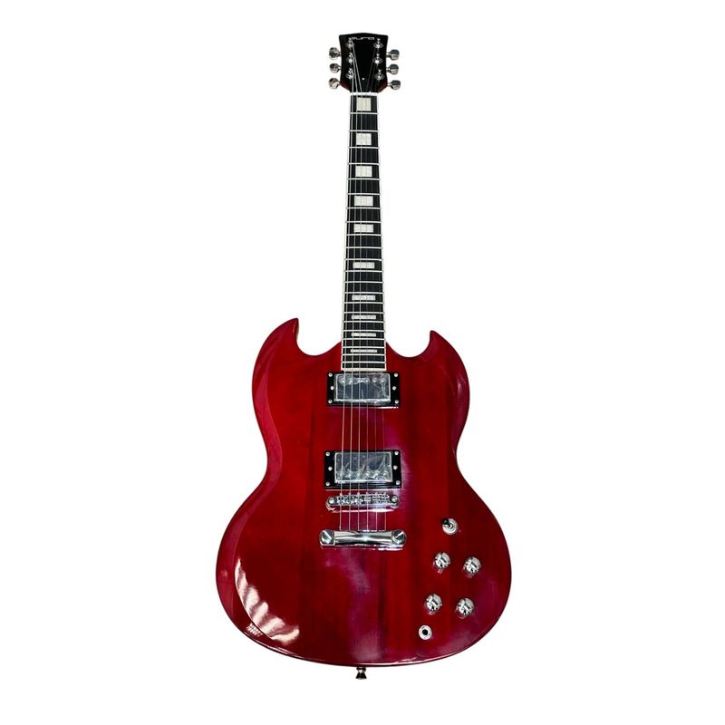 EURO - Guitarra eléctrica tipo SG marca Euro