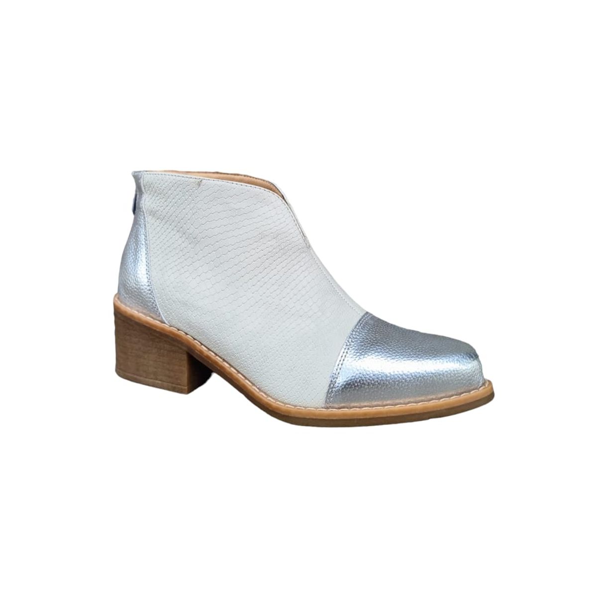 PAND G - Zapato Blanco Bajo Mujer