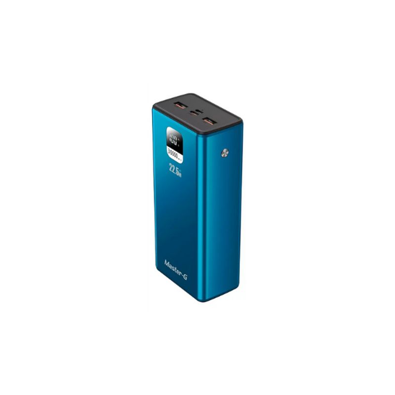 MASTER G - Batería Externa Power Bank 30000 Mah 22.5w Pd Master-g
