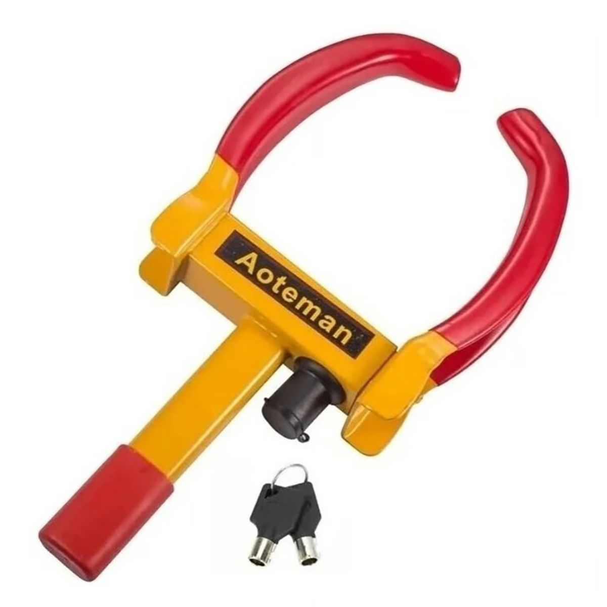 GENERICO - Traba Ruedas Pitbull Grande Antirrobo Auto