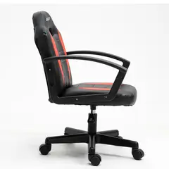 LVLUP - SILLA LVL GAMER SMALL UP COLOR ROJO Y NEGRO