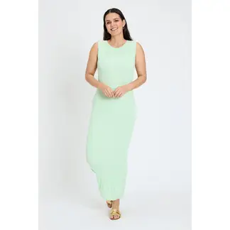ASH - Vestido Largo Verde Cata Mujer Ash.-