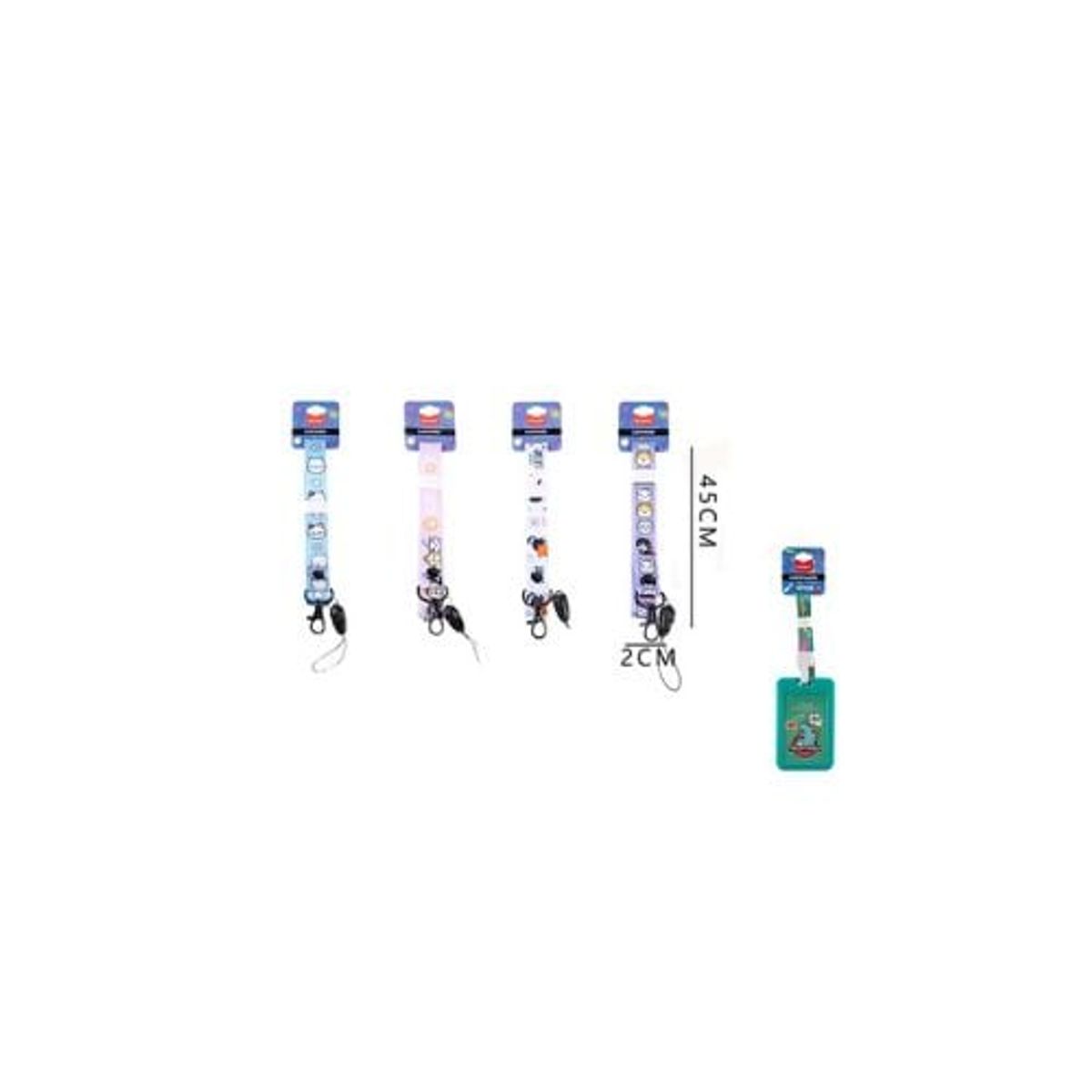 GENERICO - Porta Credencial Gato 2 x 45 Cm