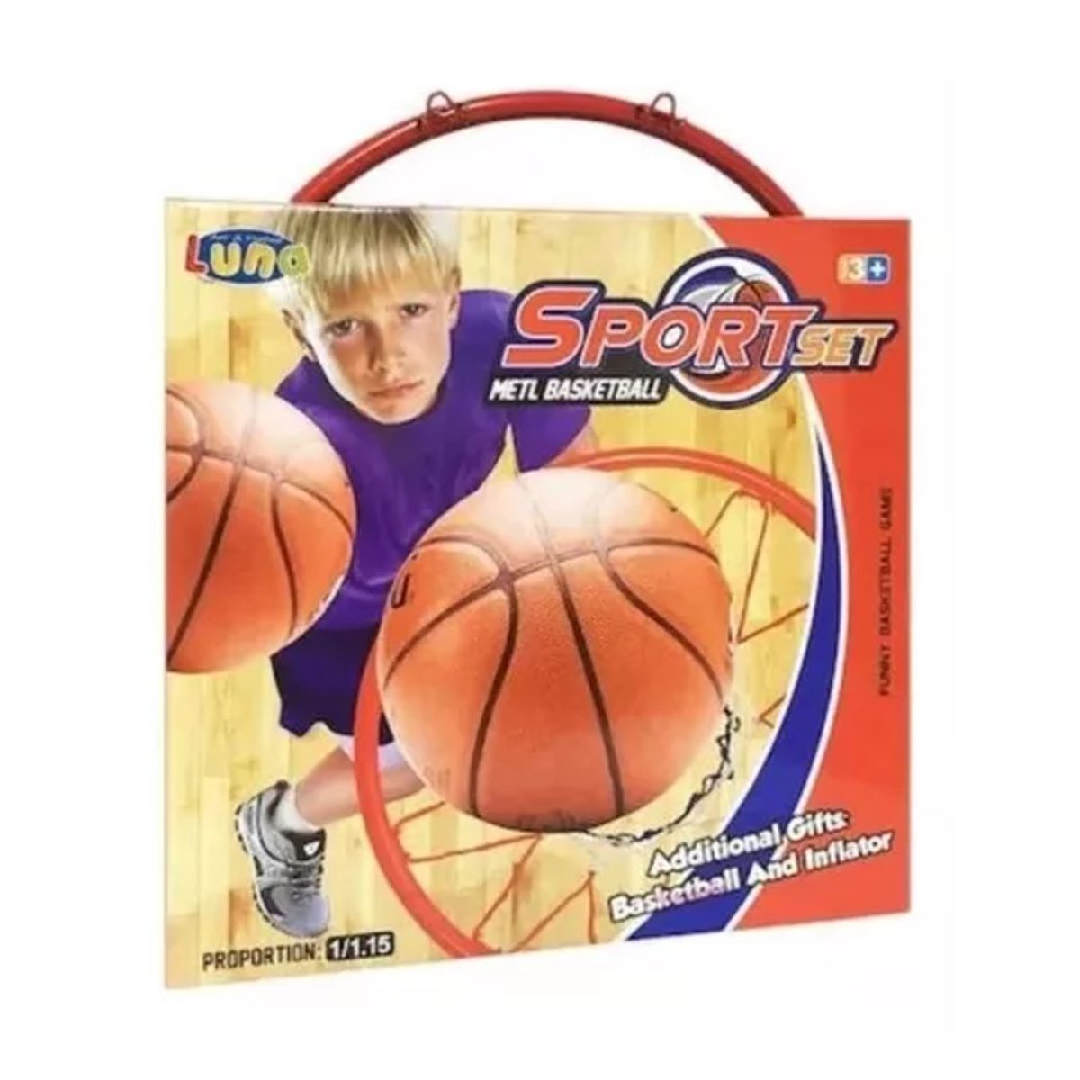 GENERICO - Aro De Basket Para Niños Y Niñas Con Accesorios