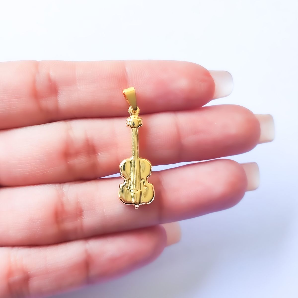COGGIOLA - Colgante Violín Enchapado Oro 18K