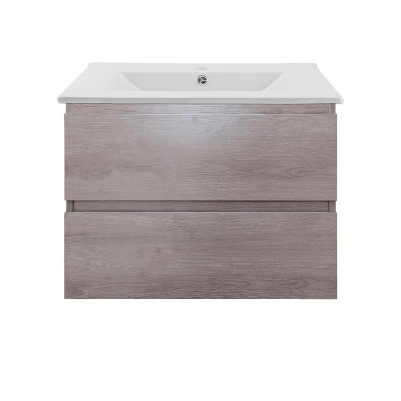 DOMSA - Kit Mueble con Vanitorio a muro Space  61x48x36cm