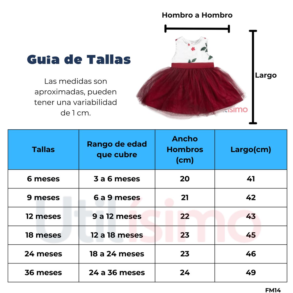 TEDMIMAK - Vestido Floreado Sin Mangas Niña 1 A 3 Años