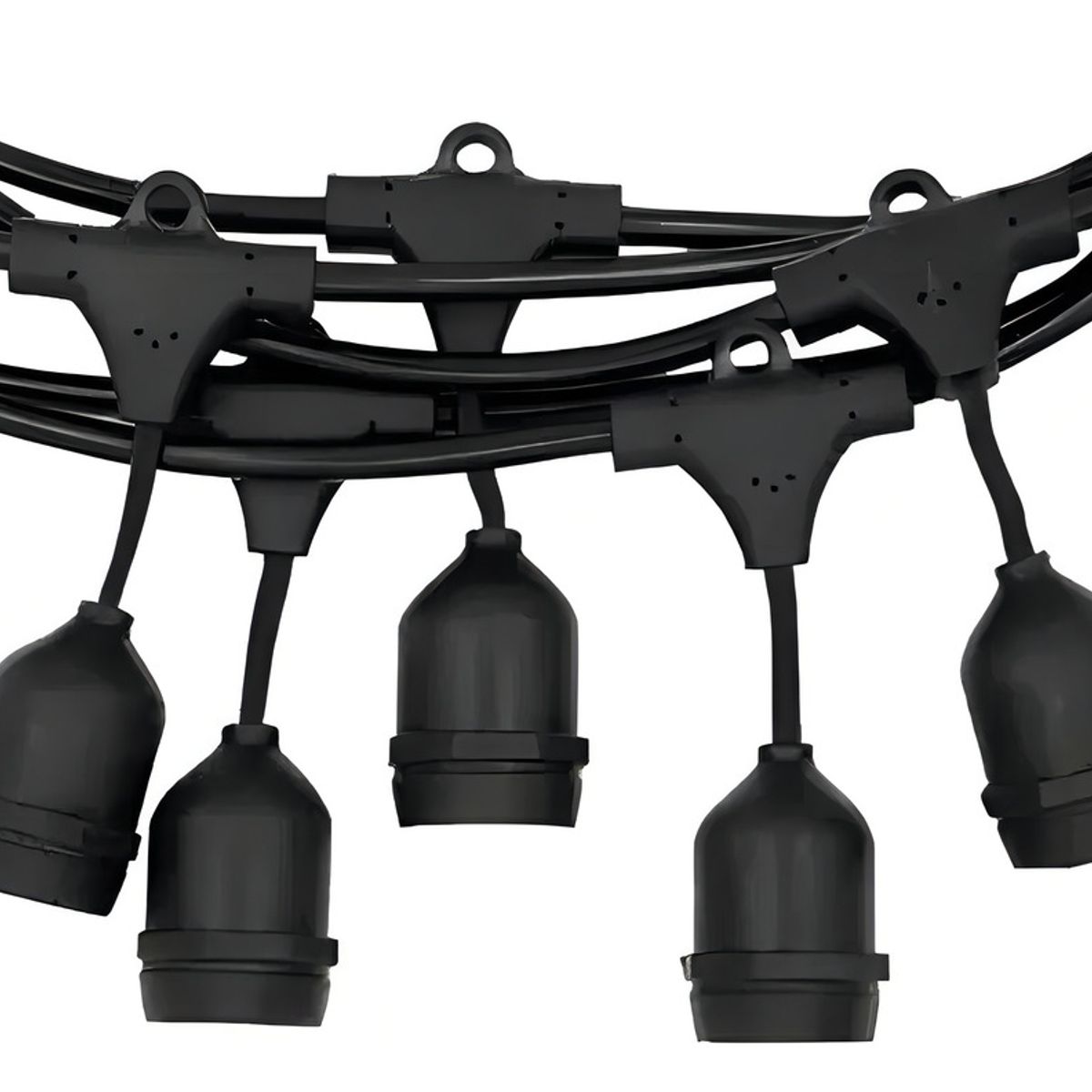 GENERICO - Guirnalda De Luces Led Exterior 10 Metros con 10 Ampolletas Vintage