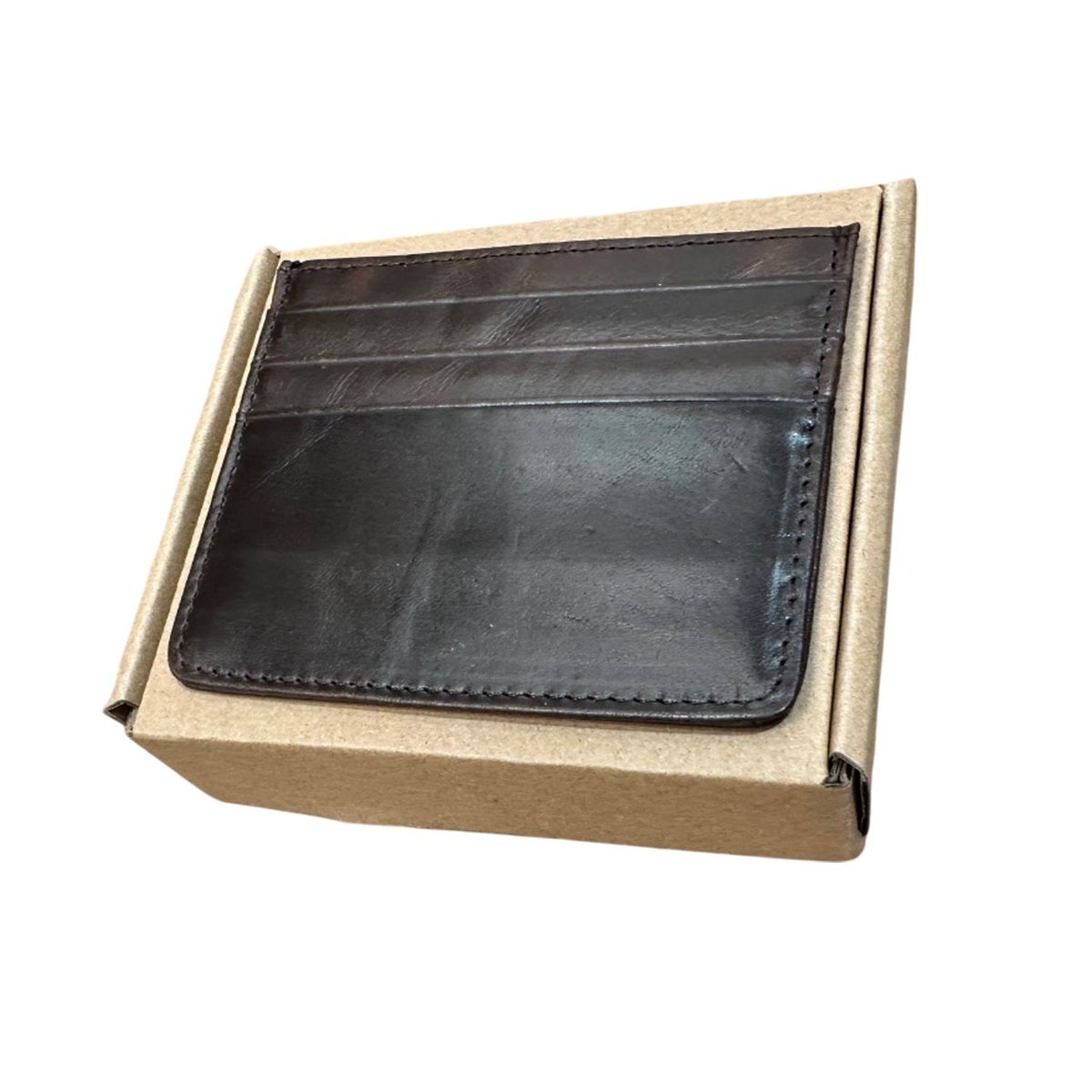 TOLVA - Porta tarjetas de cuero con 7 divisiones