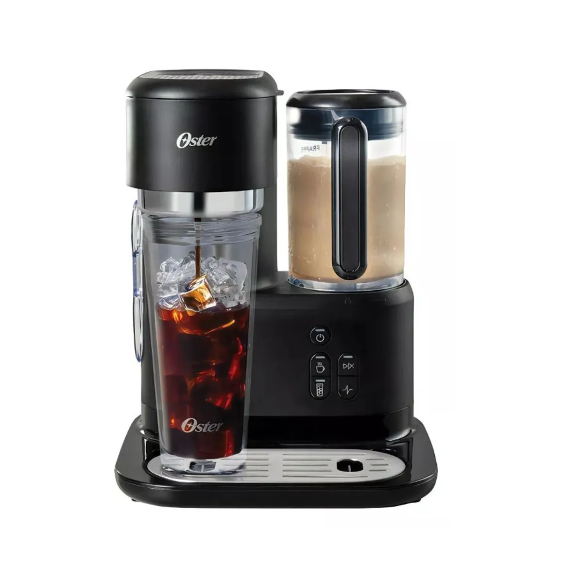 OSTER - Cafetera Frappé Oster® Con Licuadora Bvstdc03b Negro