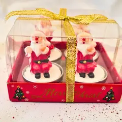 LIKE SHOP - Pack 12 Velas Navideñas Diseños Surtidos 405