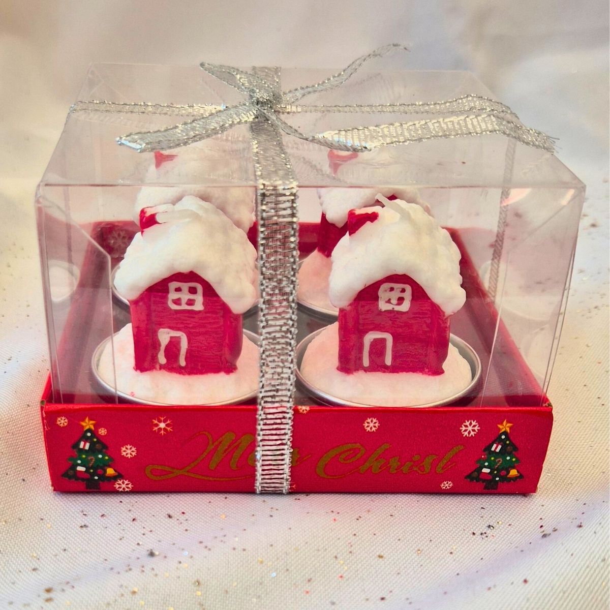 LIKE SHOP - Pack 12 Velas Navideñas Diseños Surtidos 405