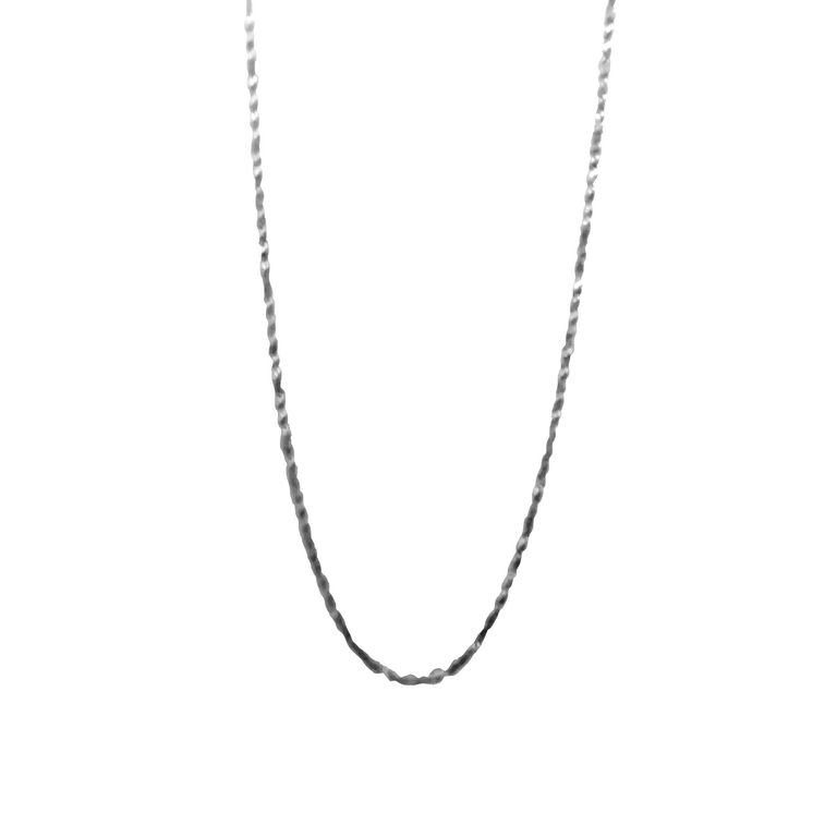 Cadena Singapur 70cm Plata Fina 925 Plateado TALLA UNICA