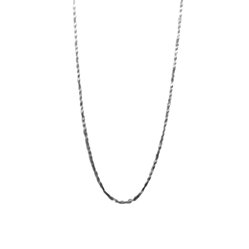ANDREA COGGIOLA JOYAS - Cadena Singapur 70cm Plata Fina 925