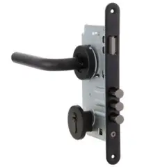 POLI - Cerradura Embutida Firenze Black B60 Acceso 1/2