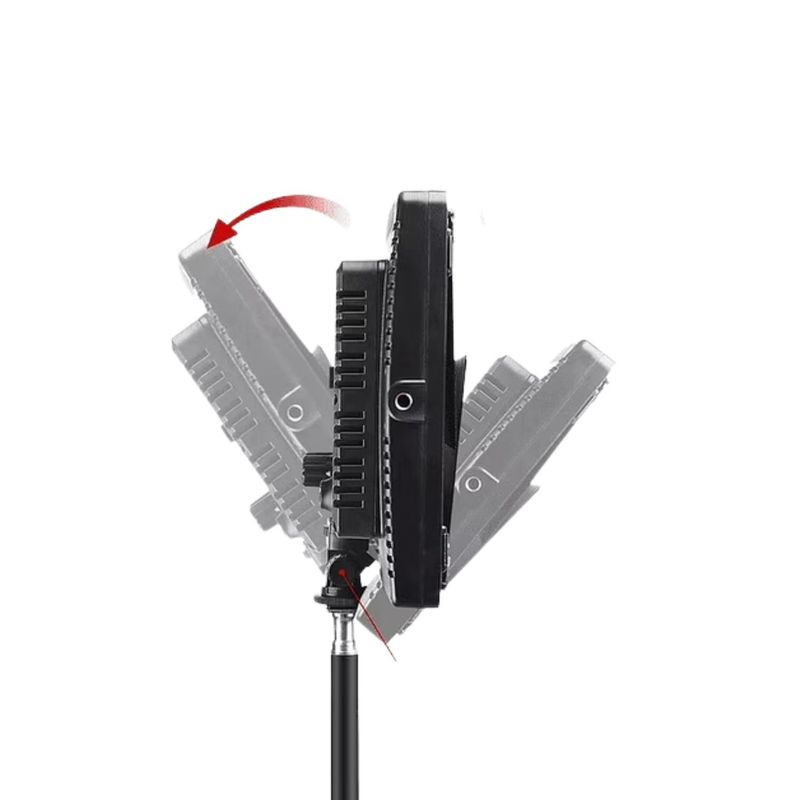 GENERICO - Panel Led Video Fotografía Luz Fotográfica Led-800 + Trípode