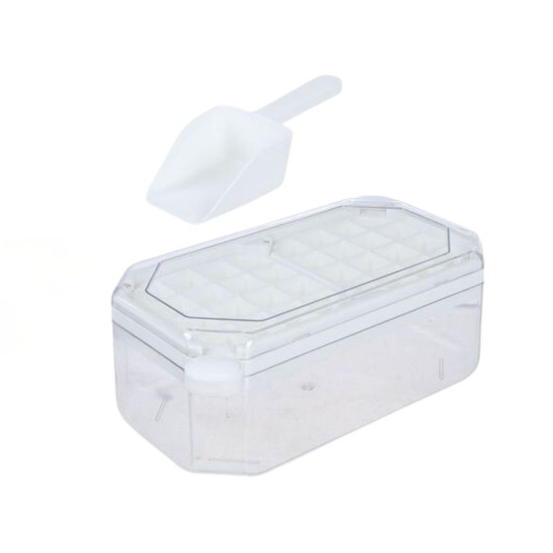 GENERICO - Contenedor De Hielo Bandejas Para Fabricar Cubitos De Hielo