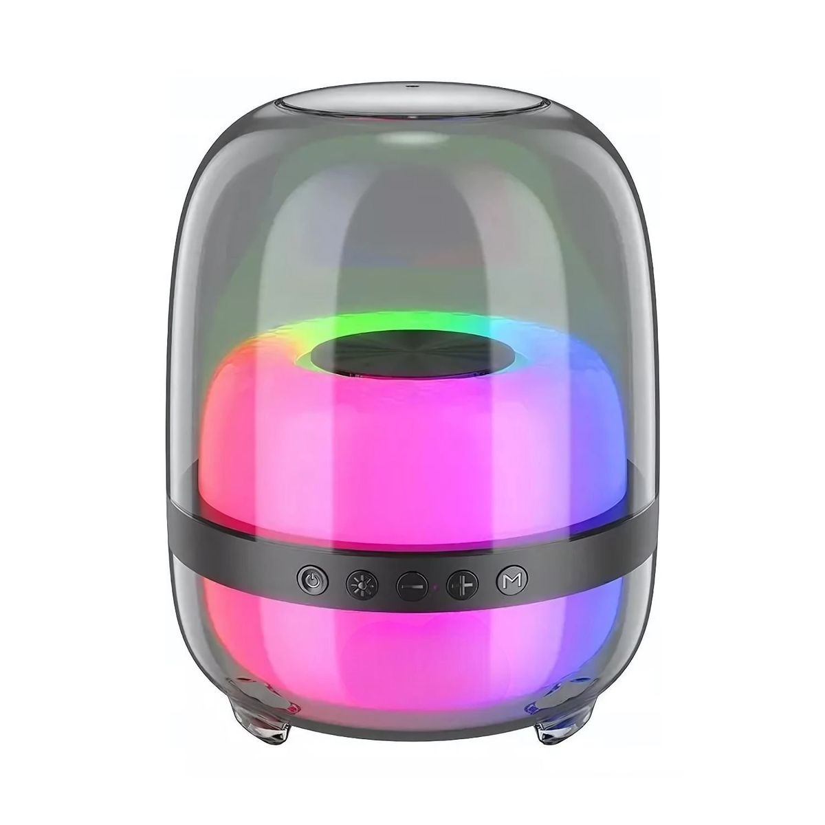 GENERICO - Altavoz Inalámbrico L20 Subwoofer LED 360 Grados Bluetooth