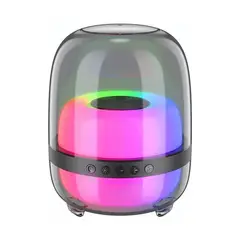 GENERICO - Altavoz Inalámbrico L20 Subwoofer LED 360 Grados Bluetooth