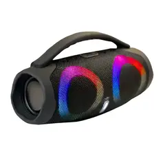 GENERICO - Parlante Altavoz Portátil Bluetooth Radio B20 Led Negro 40W