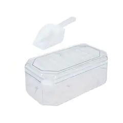 GENERICO - Contenedor De Hielo Bandejas Para Fabricar Cubitos De Hielo