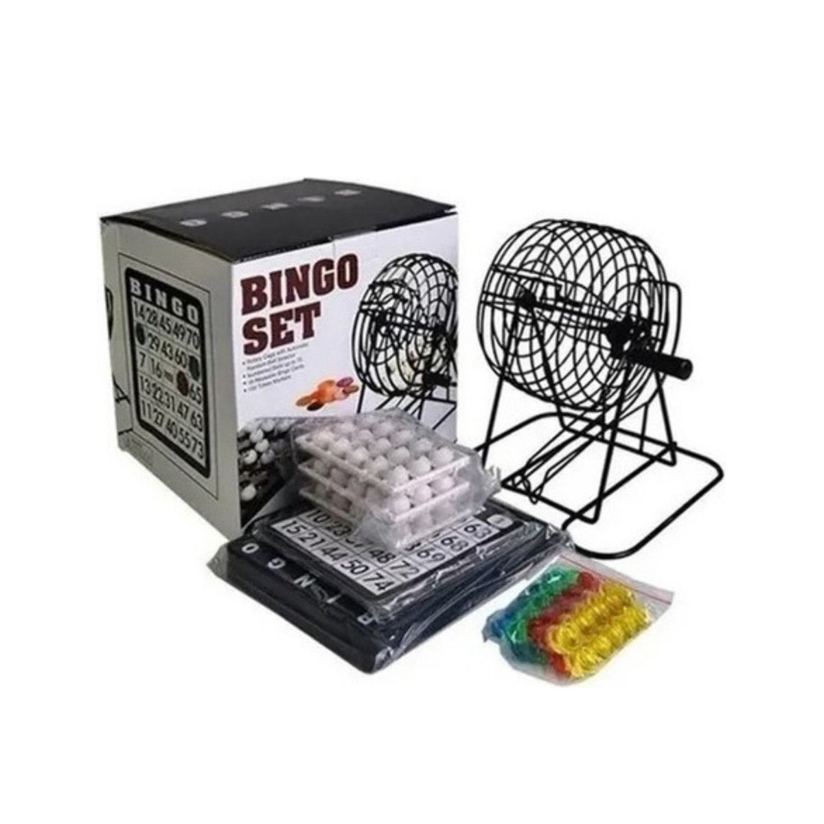 TOLVA - Set juego bingo lota 18 cartas