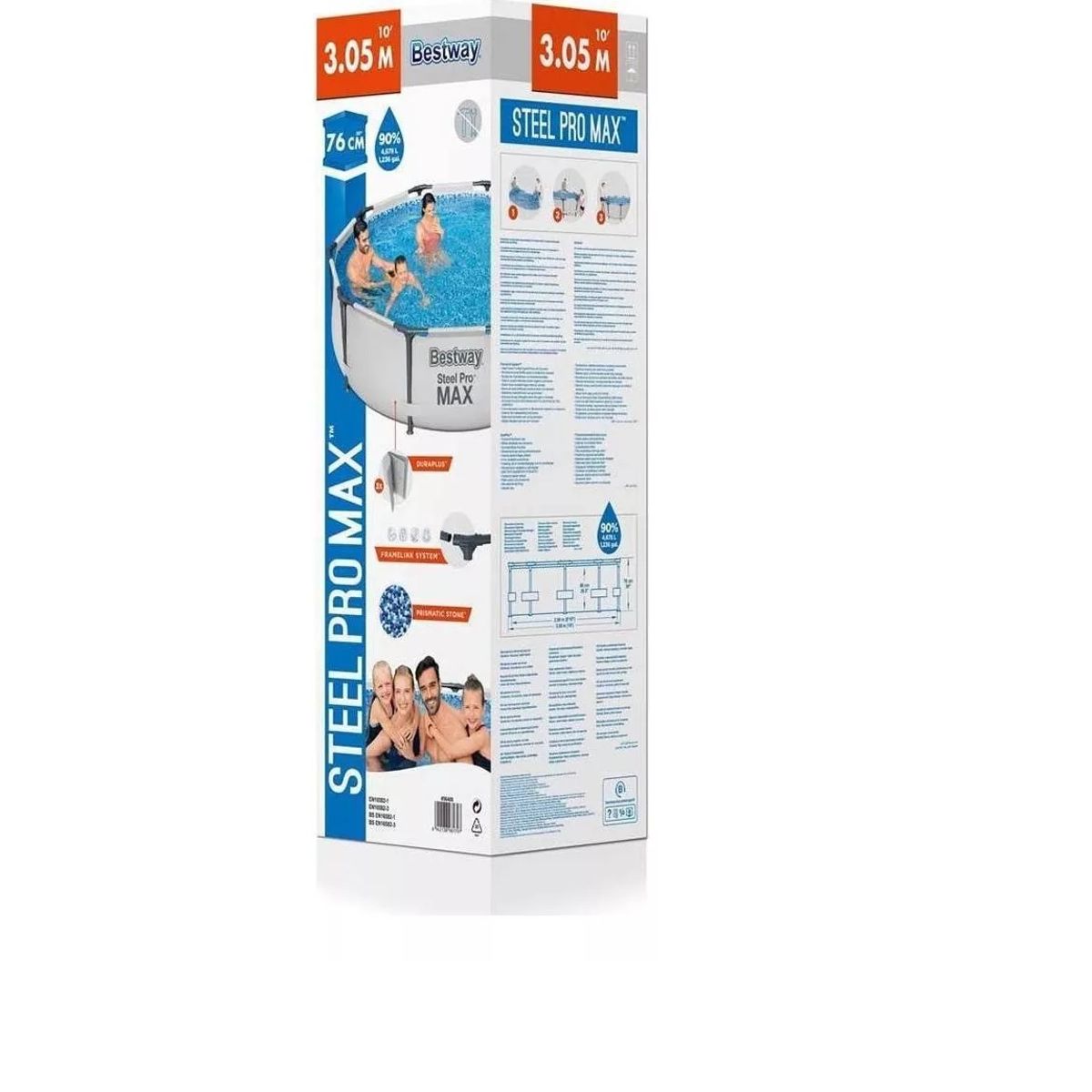 BESTWAY - Alberca Piscina Estructural Redonda Bestway 56416