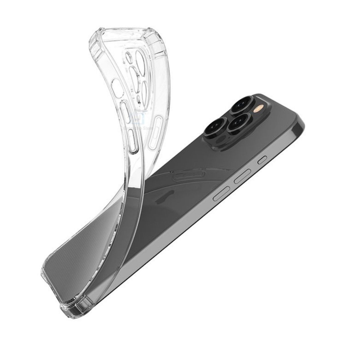 GENERICO - Carcasa Transparente Para iPhone 15 Pro Max