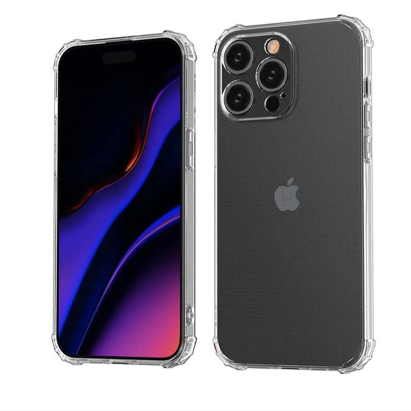 GENERICO - Carcasa Transparente Reforzada Para iPhone 15 Pro Max