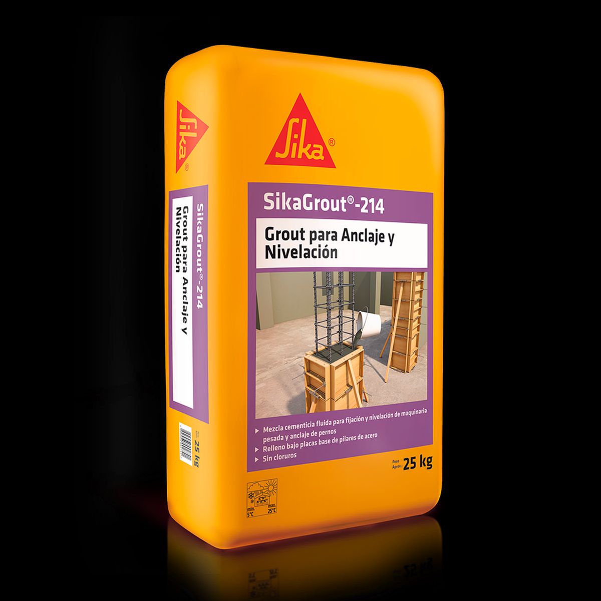 SIKAGROUT 214 SACO 25 KG, marca SIKA - Foto Principal