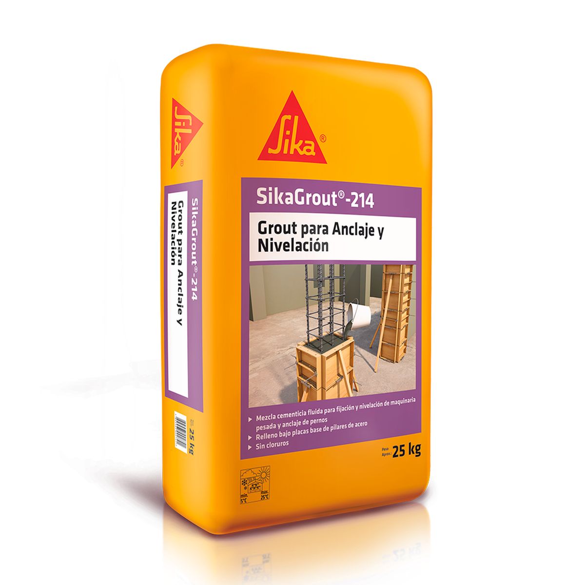 SIKAGROUT 214 SACO 25 KG, marca SIKA - Foto Principal