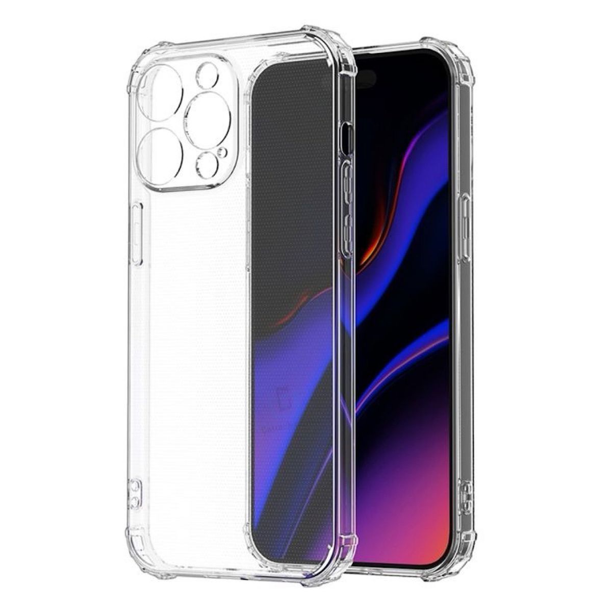 GENERICO - Carcasa Transparente Reforzada Para iPhone 15 Pro