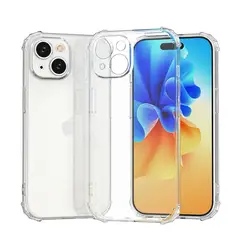 GENERICO - Carcasa Transparente Reforzada Para iPhone 15 Plus