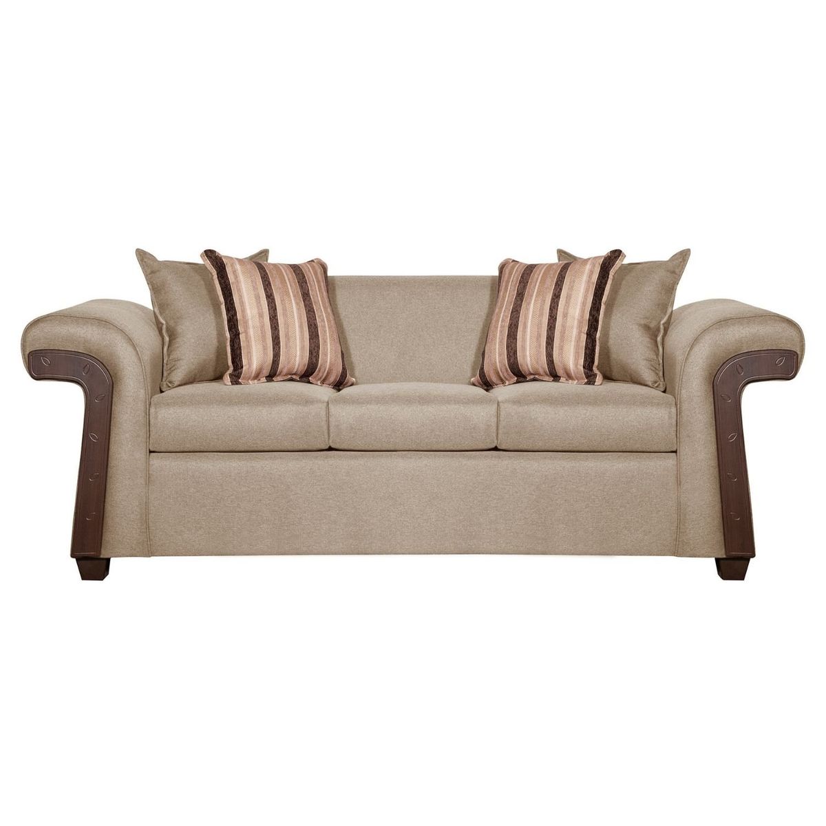 RUZAM MOBEL - SOFÁ 3 CUERPOS NAPOLES BEIGE