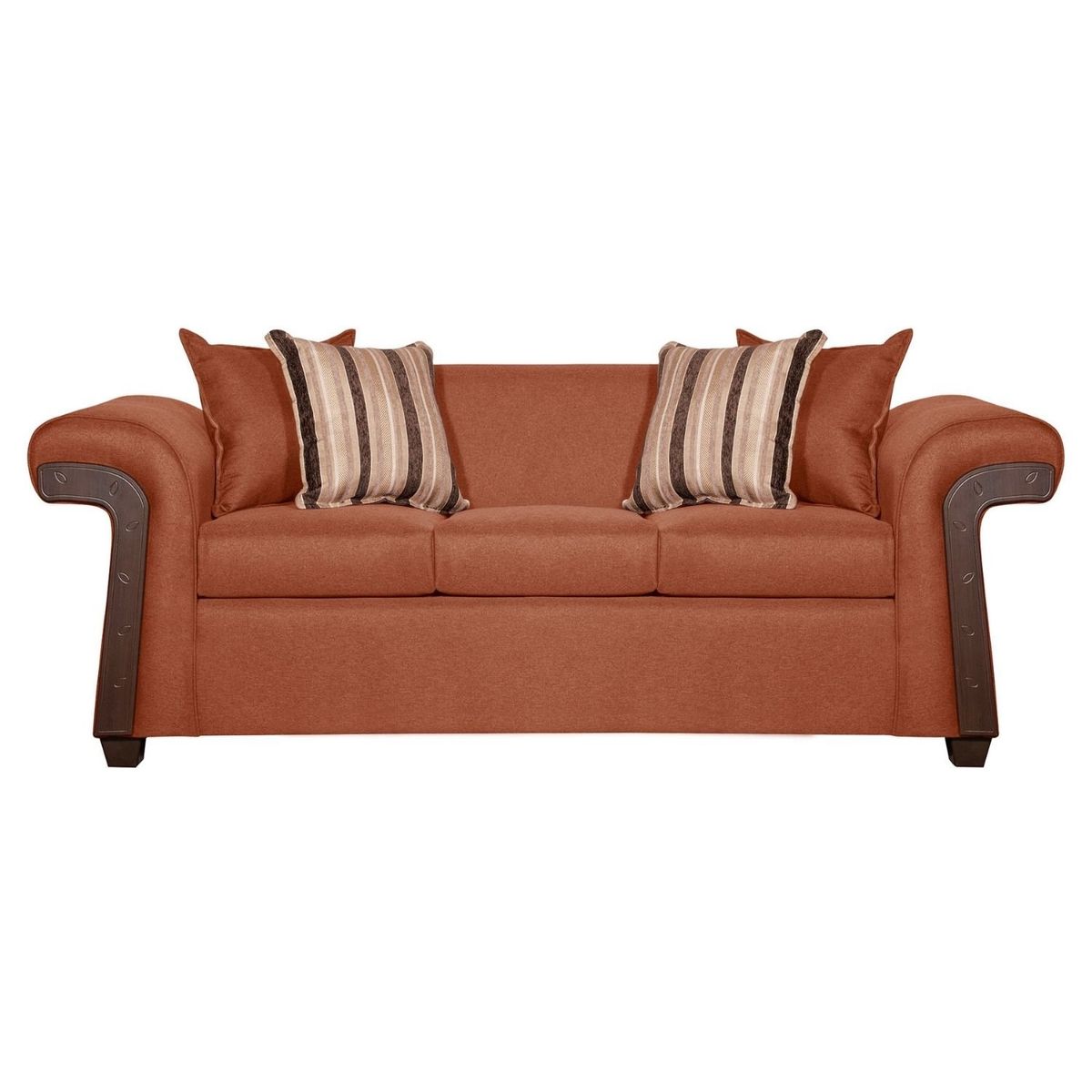 RUZAM MOBEL - SOFÁ 3 CUERPOS NAPOLES TERRACOTA