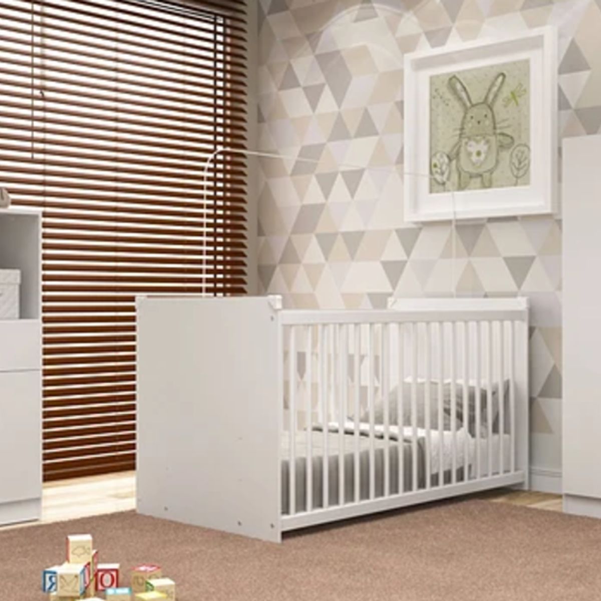 KIDSCOOL - Cuna + Comoda + Closet  Top Baby