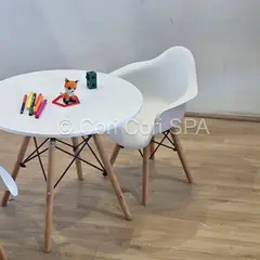CORI CORI - Butaca Eames Blanca Kids