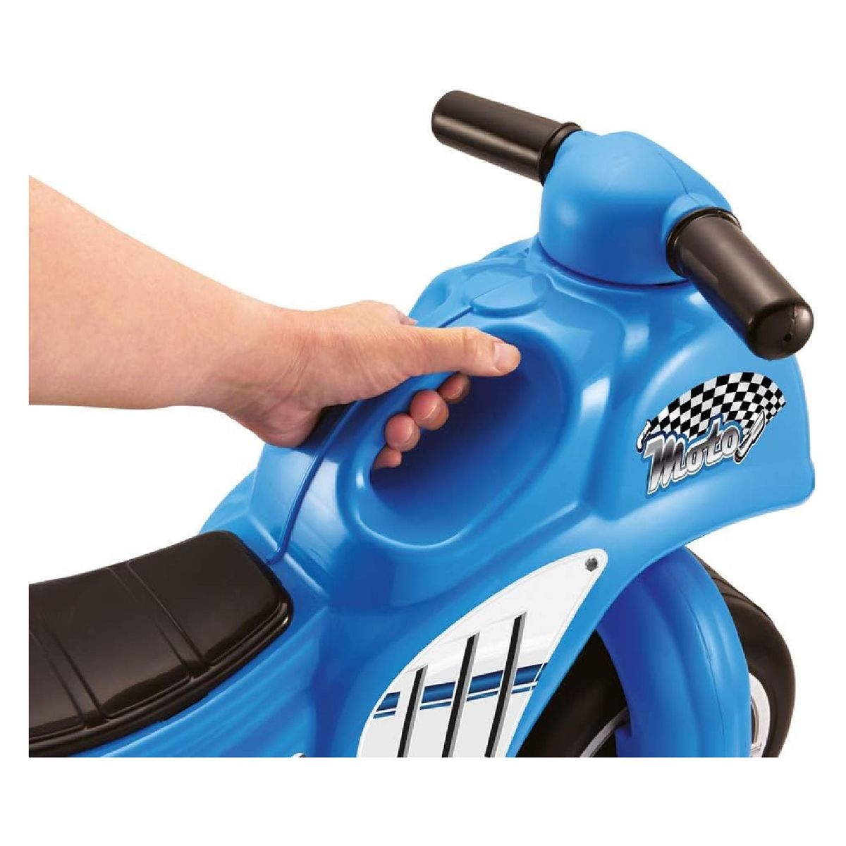 HOBBY MARKET - Correpasillo Moto Azul