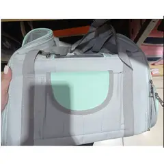 GENERICO - Bolso Viajero Transportador De Mascotas Gris