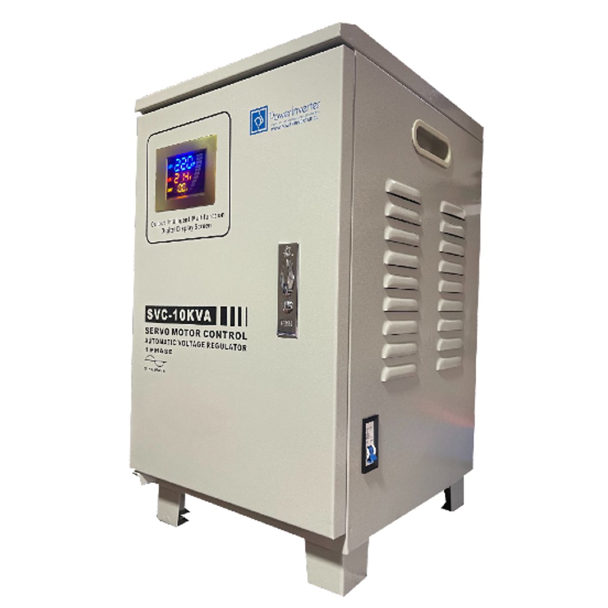 GENERICO - REGULADOR ESTABILIZADOR AUTOMÁTICO 10000VA 220VAC-AVR-SERVO MOTOR