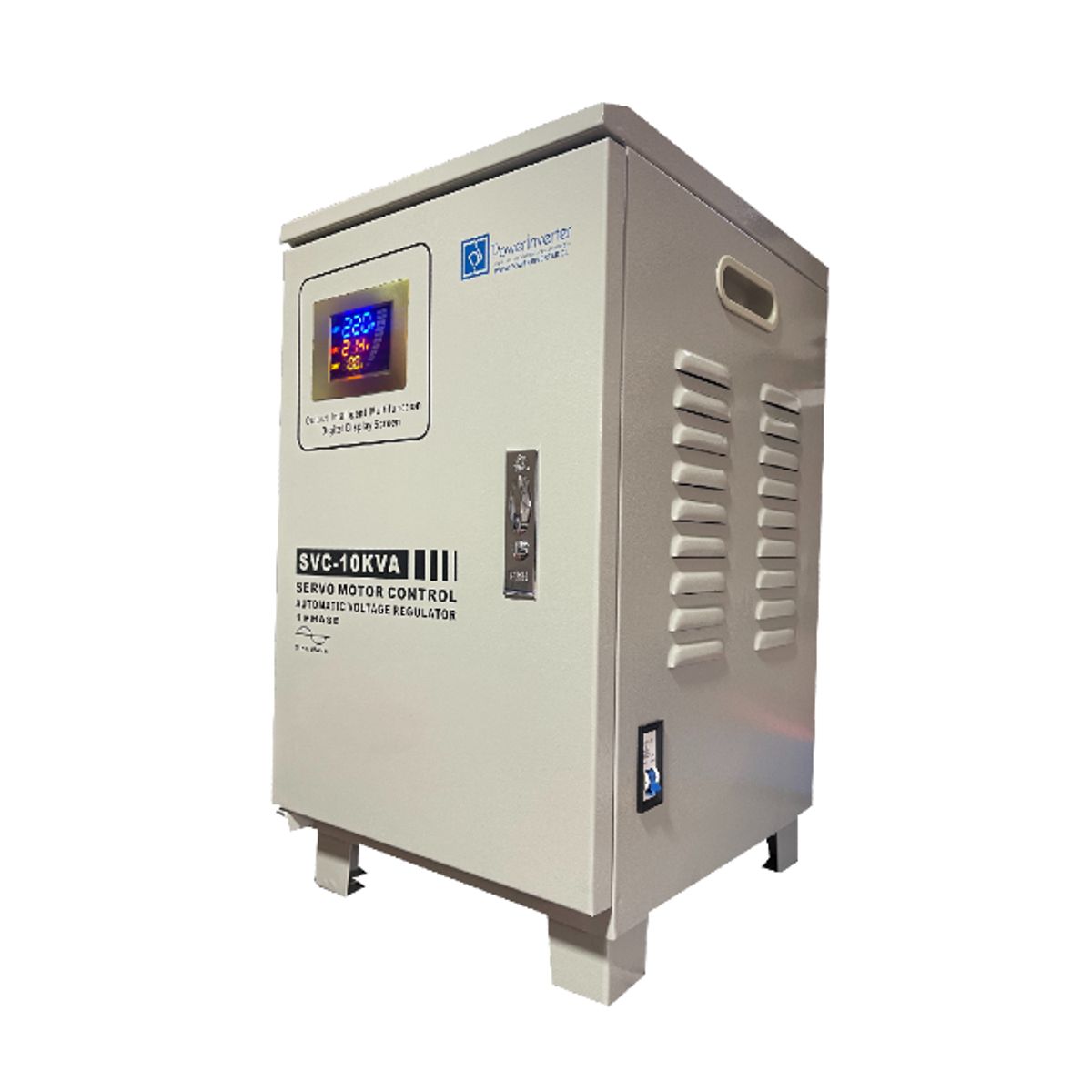 GENERICO - REGULADOR ESTABILIZADOR AUTOMÁTICO 10000VA 220VAC-AVR-SERVO MOTOR