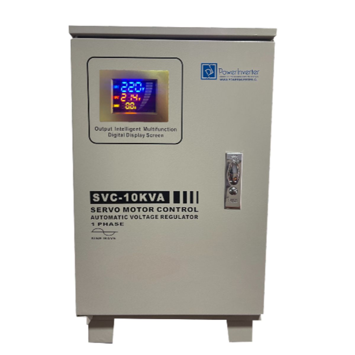 GENERICO - REGULADOR ESTABILIZADOR AUTOMÁTICO 10000VA 220VAC-AVR-SERVO MOTOR