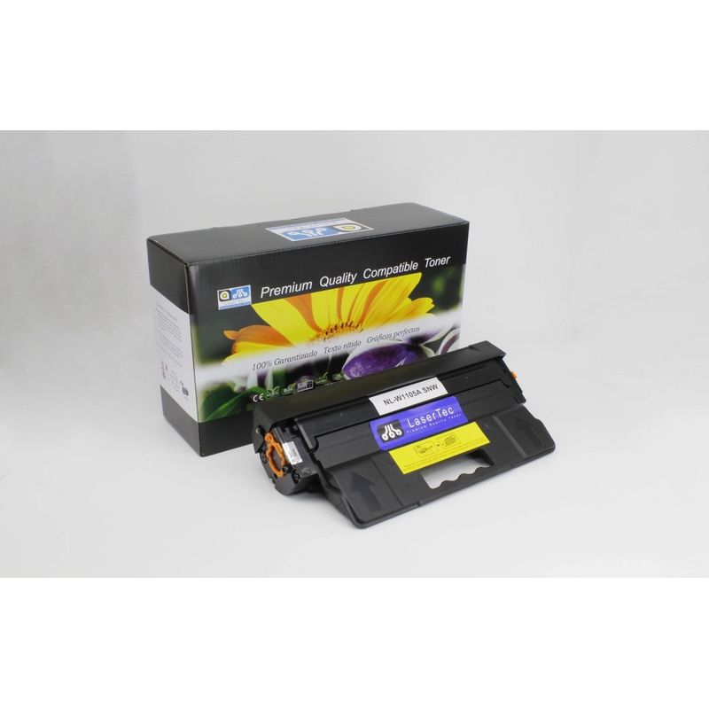 LASERTEC - Toner LaserTec W1105-JUMBO 105A 9000 pags para HP 107a 107w 135 137fn