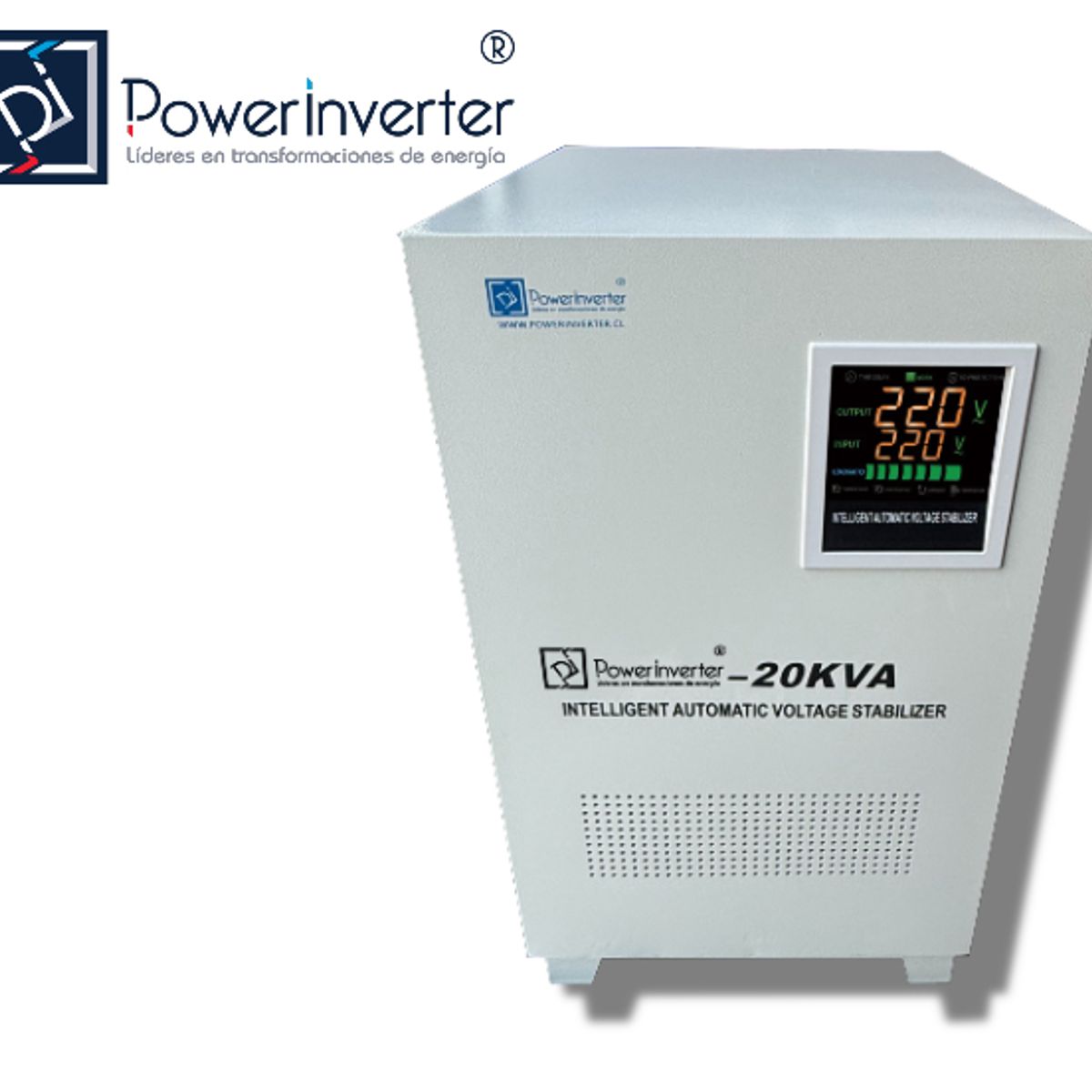 GENERICO - REGULADOR ESTABILIZADOR AUTOMÁTICO 20000VA 220VAC-AVR-SERVO MOTOR