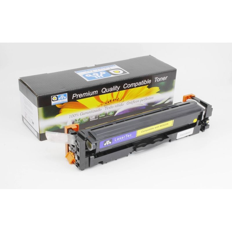 LASERTEC - Toner LaserTec W2022A 414A Amarillo 2100 pags para HP M454DW M479