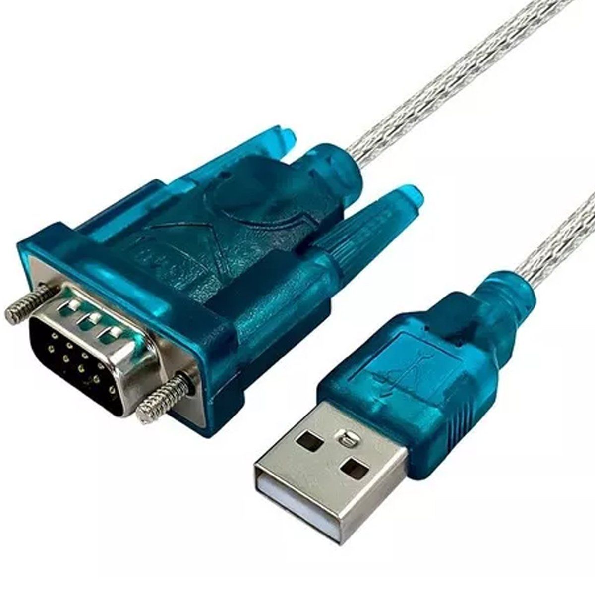 GENERICO - ADAPTADOR USB A SERIAL RS232 DB9 MACHO
