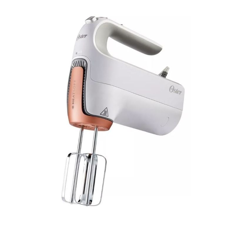 Batidora De Mano Oster® Tecnología Heatsoft Color Blanco