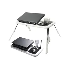 GENERICO - Mesa Portatil Para Notebook Cooler Base Mouse Pad