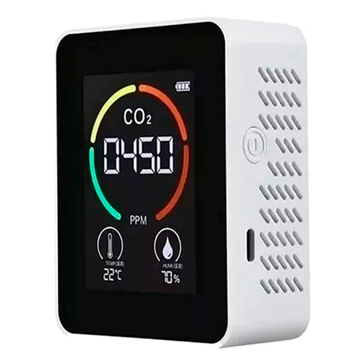ESHOPANGIE - Monitor De Calidad Del Aire Co2 Detector De Dióxido De Carbo