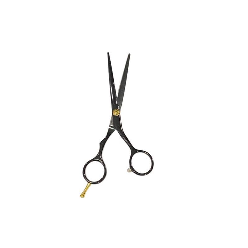 GENERICO - Tijera Peluqueria Profesional Corte Filo Navaja Toni&Guy 55 - Negro